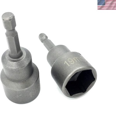RV Scissor Jack Socket - 2PC Quick Connect Drill Adapter for Easy Adjustments