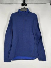 Patagonia Performance Baselayer Capilene Quarter 1/4 Zip Thermal Lined Men Large