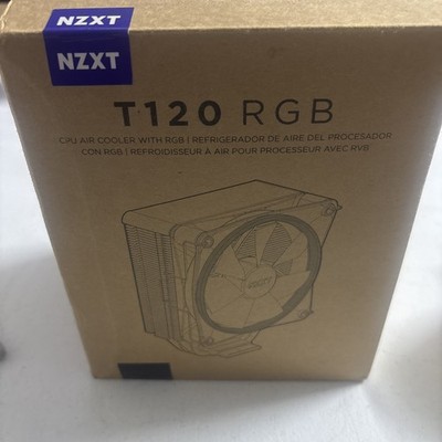NZXT T120 CPU Air Cooler - RC-TN120-W1 - White