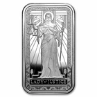 1 oz Silver Bar - PAMP Lady of Justice - Tube of 20 - Costco