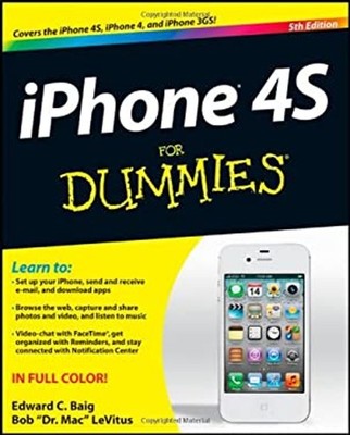 IPHONE 4S für Dummies Taschenbuch Bob, Baig, Edward C.Levitus