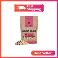 Vital Essentials Freeze Dried Cat Treats, Chicken Breast, 4 oz Bag