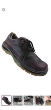 Dr Martens Ordell Oxford Brown Leather Shoes Size 11