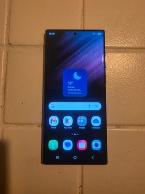 Samsung Galaxy S22 Ultra SM-S908B/DS - 128 Go - Noir - Débloqué - Photo 1/3