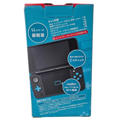 3DS/2DS/DS Nintendo2Dsll Black Turquoise Japan | eBay 