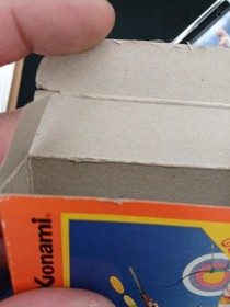 KONAMI Hyper Sports "Hyper Sports" with box explanation Famicom