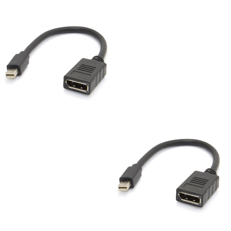 US 1 Pack Mini DisplayPort to DisplayPort Adapter 4K Resolution Converter - Image 2 of 4