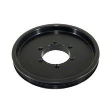 ATI Performance 916734B Air Conditioning Pulley 4-Rib Serpentine Steel Black