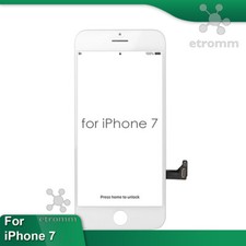 White iPhone 7 LCD Display Touch Screen Digitizer Frame Replacement A1660 A1778