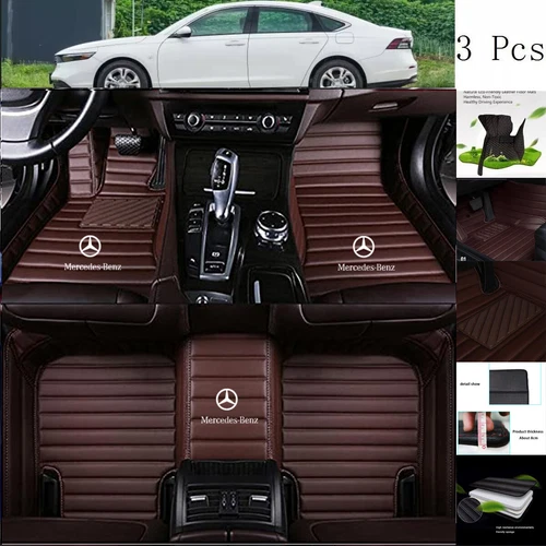 For Mercedes Benz All Models Auto Custom Liner Carpets Car Floor Mats Waterproof - Picture 9 of 50