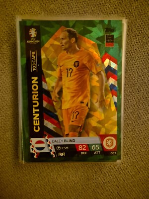 Topps Match Attax Euro 2024 Daley Blind CC7 Centurion Green Grün Parallel CC 7