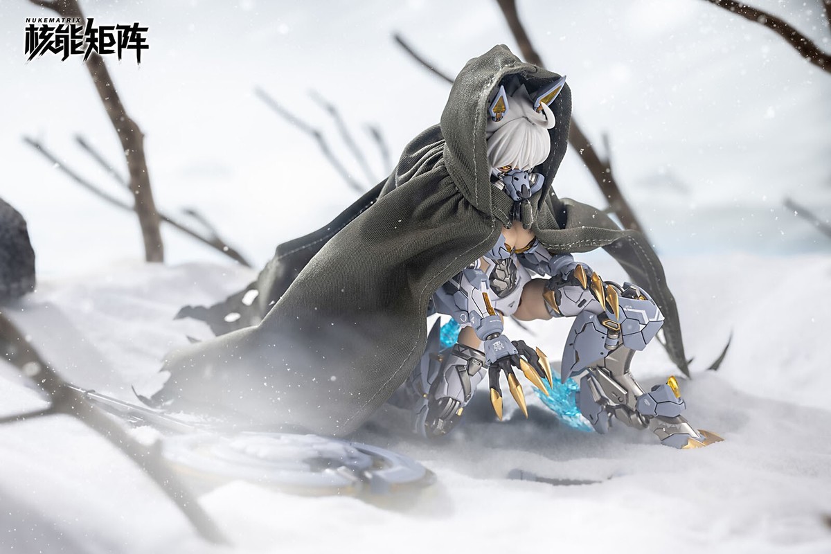 Fantasy Girls FF0119 Tenrou Mad Wolf 5.9in Plastic Model Kit Nuke