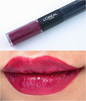 L'oreal Infallible Pro last Lipcolor -215 Raisin Reviwal- New