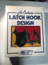 National Yarn Crafts An Exclusive Latch Hook Design Kit NOS