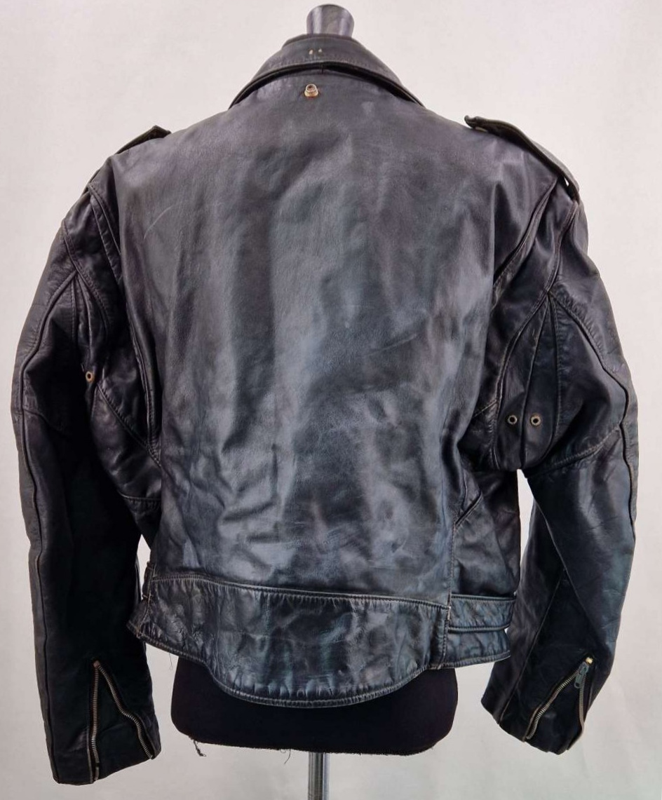 Schott Perfecto ブラックライダースジャケット 48 Perfecto Schott Leather Jacket Size US 48 EU 58 | eBay
