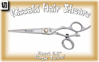 Kissaki Pro Kaeri 6.0'' SWIVEL Salon Hair Cutting Shears Barbers Scissors