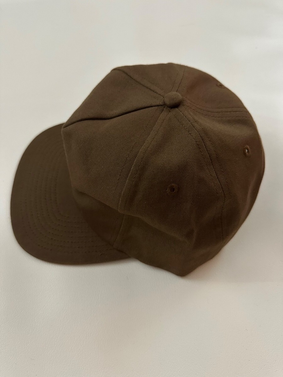 Travis Scott x McDonalds Arches Cactus Jack Brown Snapback Hat Cap