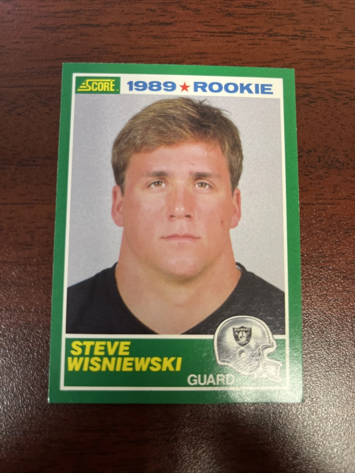 Steve Wisniewski trading card