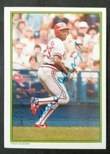 1986 Topps (All-Star Glossy) SIGNED: Vince Coleman, CARDINALS