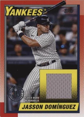 2025 Fanatics Under Wraps Yankees Jasson Dominguez Gold Auto /50