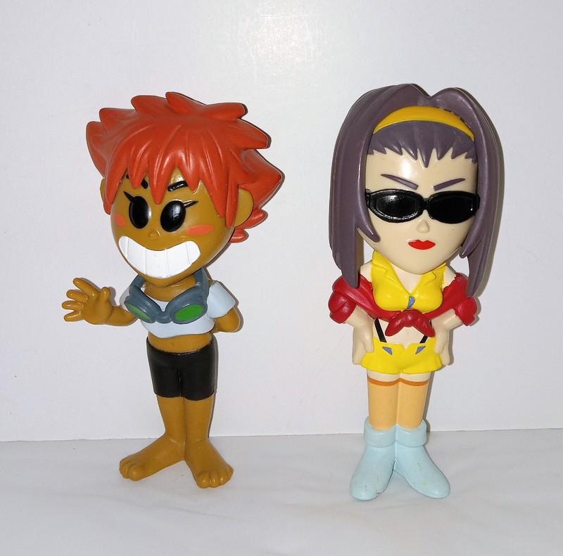 COWBOY BEBOP Funko Soda Figure LOT Edward & Faye Valentine vinyl pop anime RARE