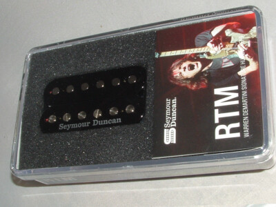 Seymour Duncan Warren DeMartini RTM Trembucker Bridge  BLACK New with Warranty