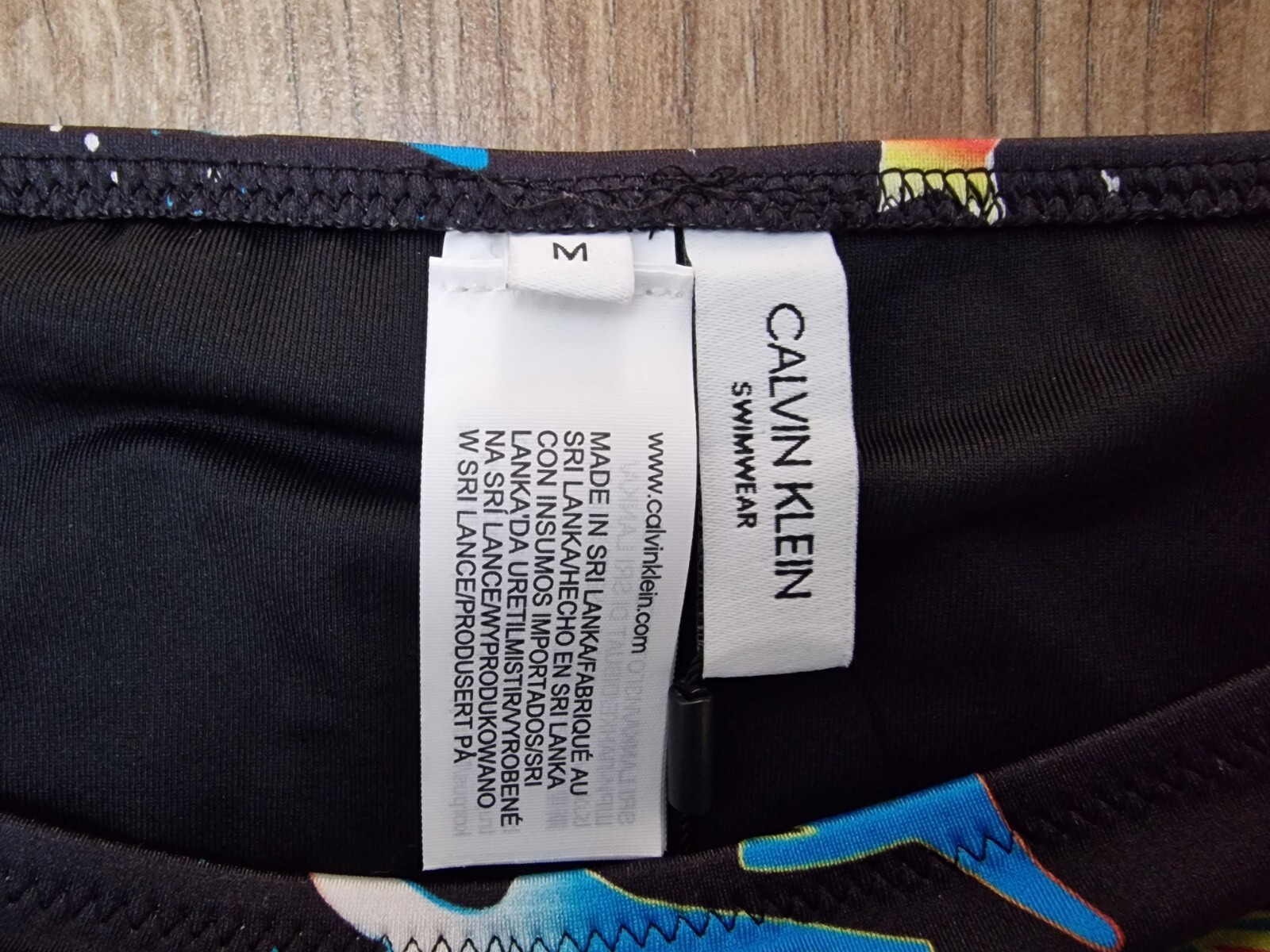 Calvin Klein Ladies Very Rare Swinwear Classic Bikini Brief Size M New image 5