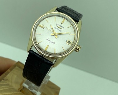 LONGINES CONQUEST GOLD \u0026 STEEL AUTOMATIC 34mm CAL 291 VINTAGE WATCH FOR MEN  | eBay