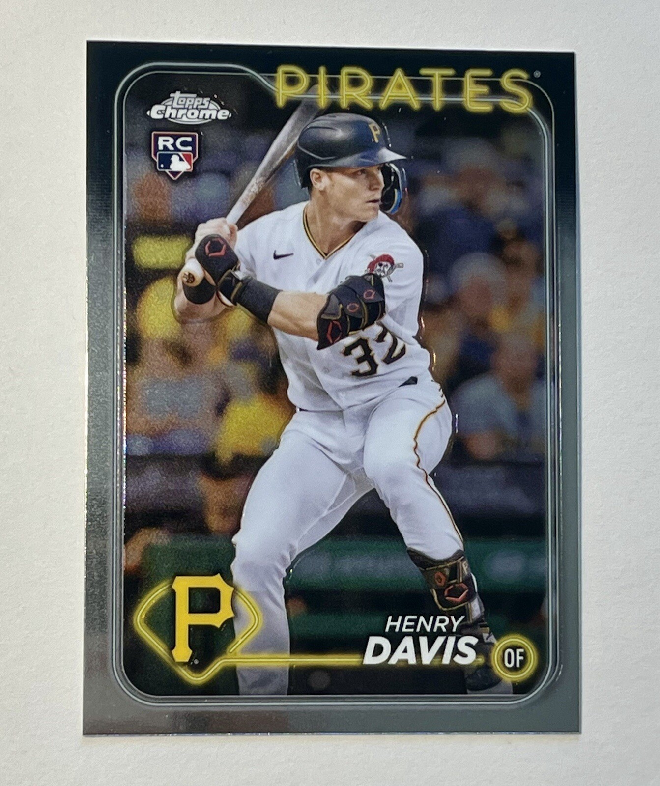 2024 Topps Chrome Henry Davis RC #260 Pittsburgh Pirates