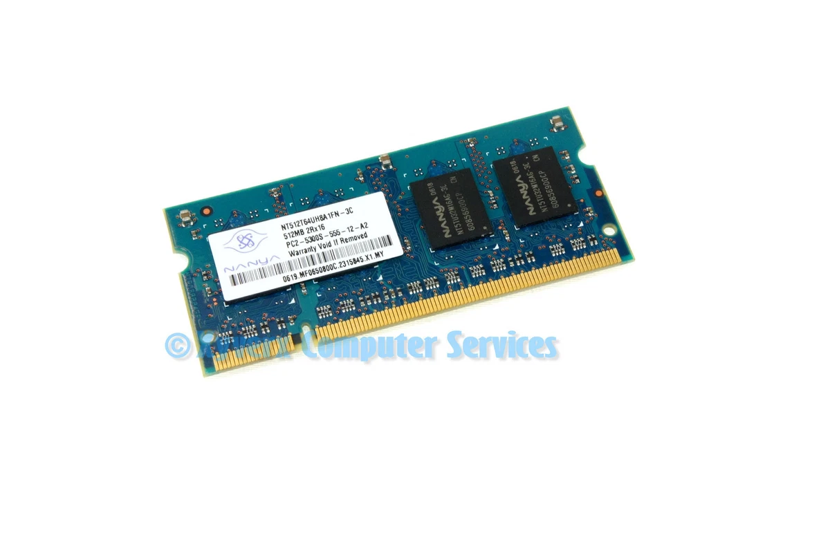 Nanya PC2-5300 DDR2-667 Computer Memory (RAM) 512 MB Total