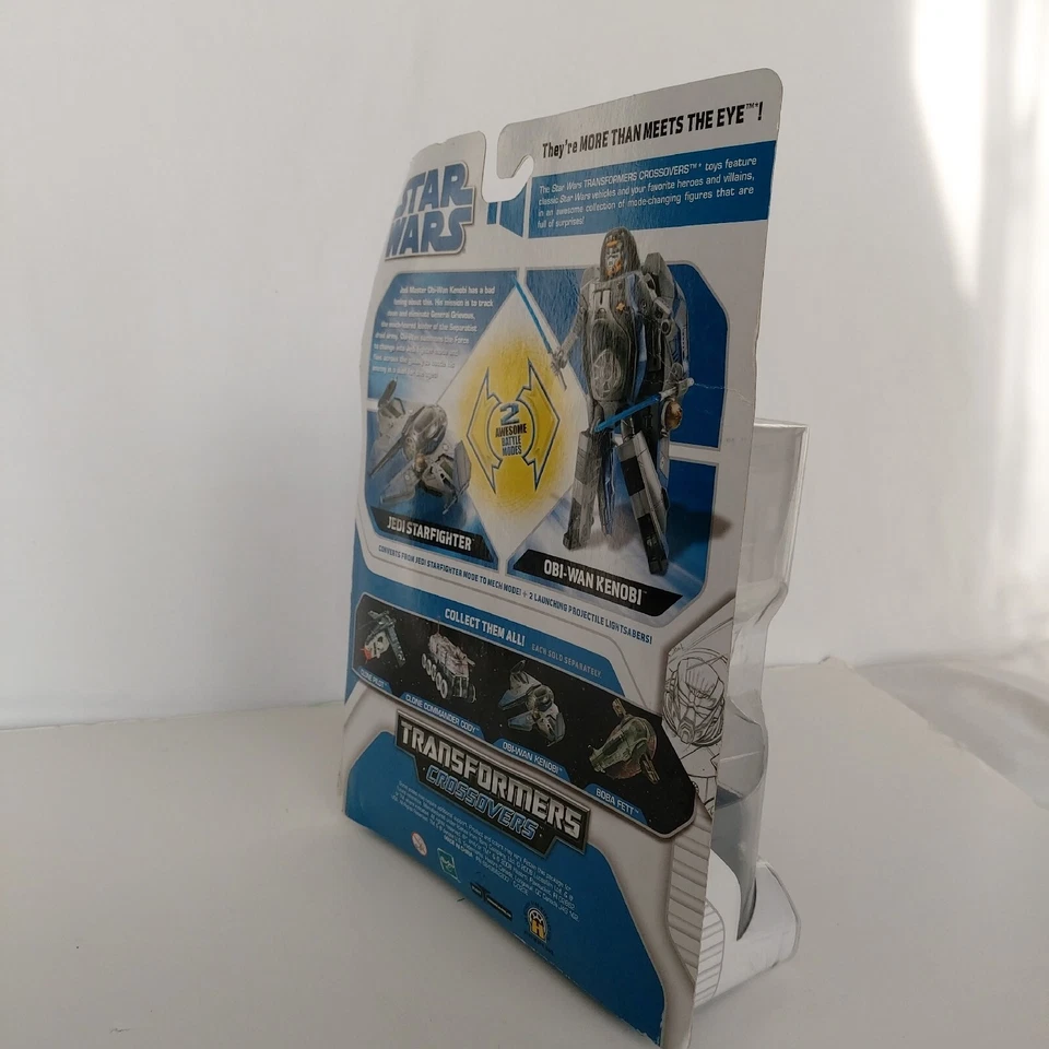 Hasbro Transformers Crossovers Star Wars Jedi Starfighter to Obi-wan Kenobi - Image 4 of 4