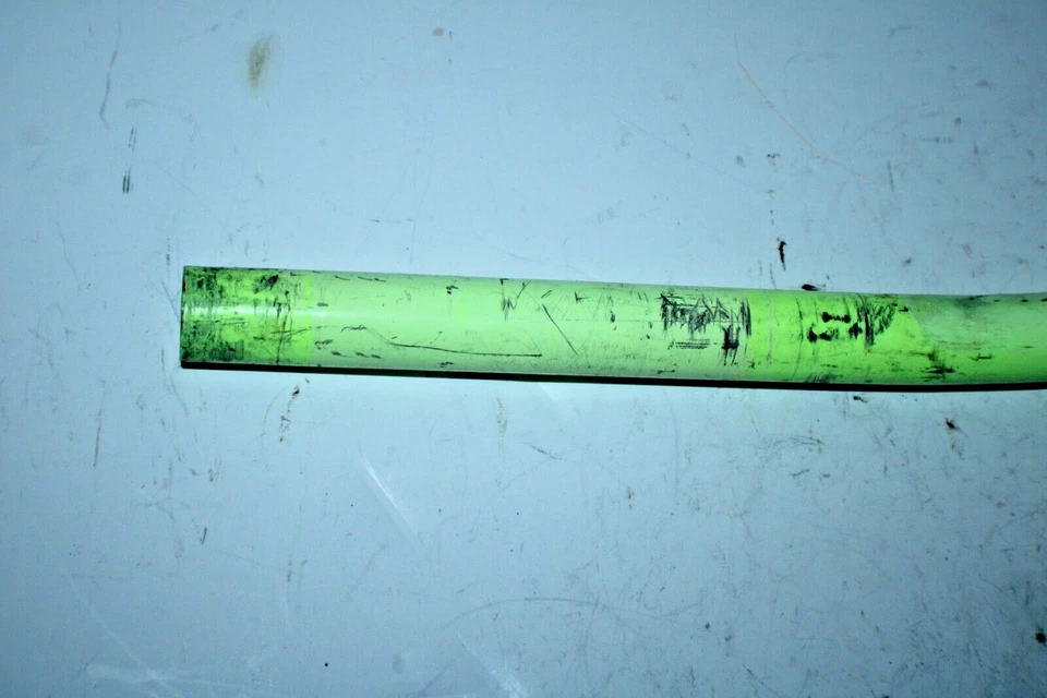 Manillar True Temper Chromoly MTB 25,4 mm 565 mm barra plana amarillo neón remitente a EE. UU. Foto 3 de 4