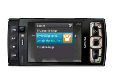 N95 8GB Original Black Nokia N95 8GB Mobile Phone 3G HSDPA 2100
