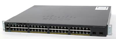 Cisco WS-C2960X-48FPD-L Catalyst 2960-X 48x 10/100/1000 2x 10G SFP+ EtherSwitch
