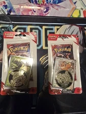 Pokemon Destined Rivals Single Pack Blister [Eevee] & [Zarude] 2-Pack Lot