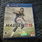 EA Sports Madden NFL 15 PS4 Sports Manual Included Multiplayer E Rated 2014