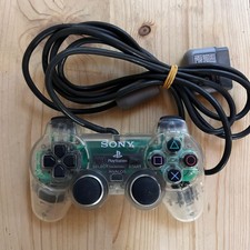 Controller PS2 Originale Sony Joystick Trasparente Dualshock 2 SCPH-1200