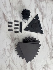 Nanoleaf Shapes Ultra Black 9 Triangles +7 Connectors +Controller +Power Supply