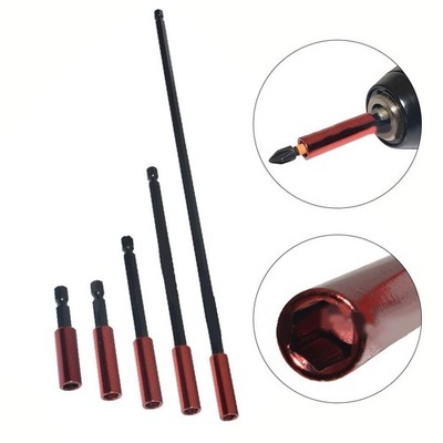 Long lasting Screw Bits Extension Rod 14 inch Shank Quick Change Bit Holder
