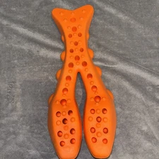 Trapezius Trigger Point Massager / Neck Stretcher.  Orange Lobster