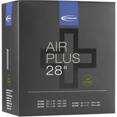 SCHWALBE Fahrrad Schlauch Air Plus 17AP AV 28'' 40 mm
