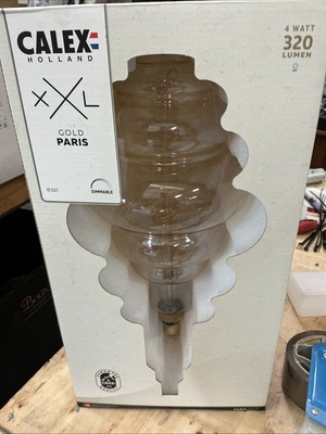Paris Gold LED Lampe 6W 350lm 2200K Dimbaar - Calex - 425928.