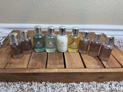 Molton Brown Fiery Pink Pepper Coastal Cypress 1.7oz & 1oz Travel Lot Body Wash