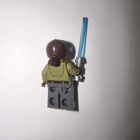 Lego Star Wars Rebels Minifigure Jedi Kanan Jarrus (Blind) Lightsaber 75170!