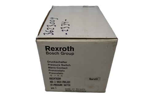 Rexroth R900478094 Pressostat Hydraulique HED 2 02K2/25KL220 - Afbeelding 5 van 7