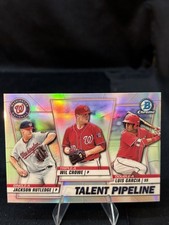 2018 Bowman - Talent Pipeline Jackson Rutledge, Will Crowe, Luis Ga #TP-WAS (RC)