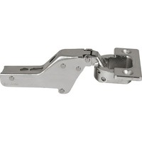 Lamp® Schwerlast MöBel Scharnier 95°, Innenanschlag, Mit Feder, Vernickelt