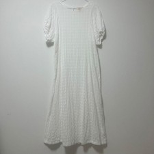 UNIQLO HANA TAJIMA Collaboration Long Dress White L