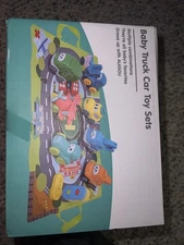 ALASOU Baby Truck Car Toys with Playmat Storage Bag for Toddlers  NEW IN BOX