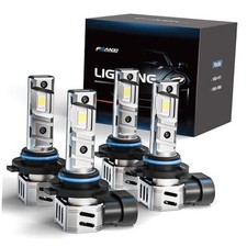 9005/HB3 9006/HB4 Bulbs Combo Fog Lights, 120W 32000LM Super Bright 9005 9006